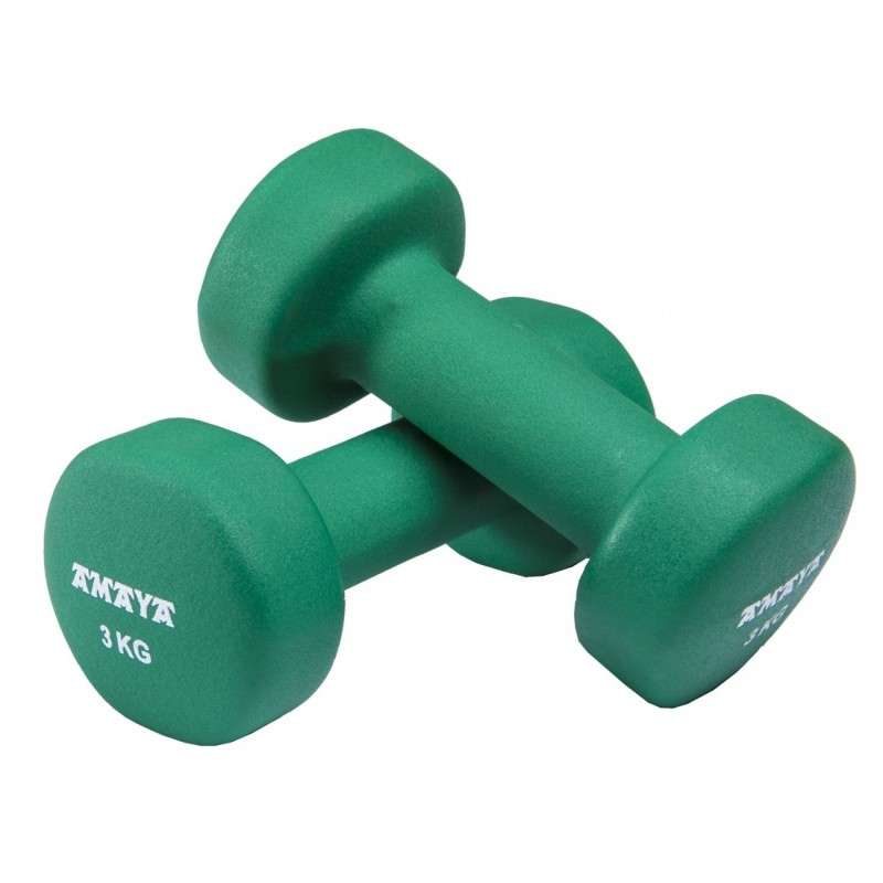 Dumbbells - Neoprene dumbbells 2 x 3 kg