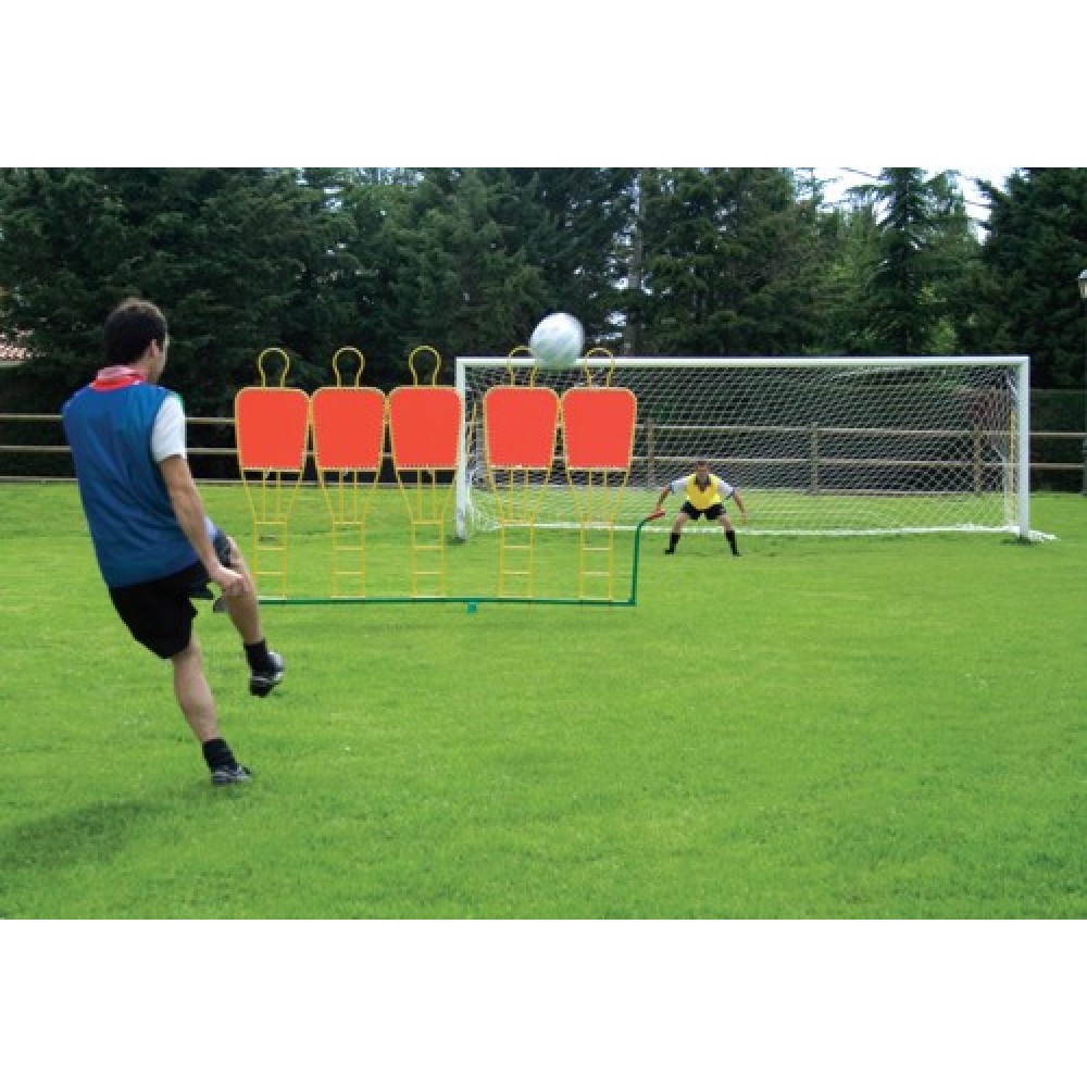 Trolley for 5 free kick walls