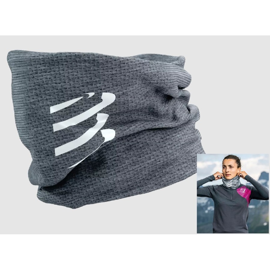 3D Thermo UltraLight Headtube - GREY MELANGE