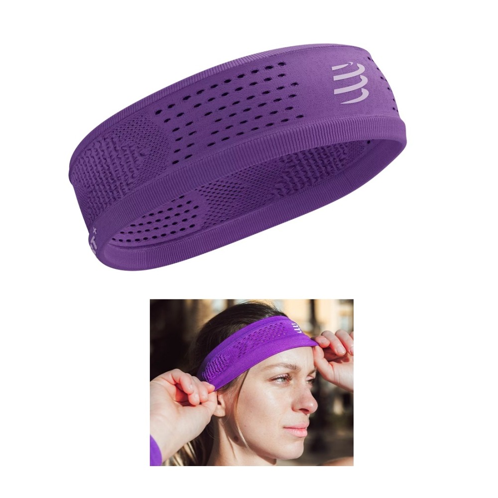 COMPRESSPORT HEADBAND - (LILAC)