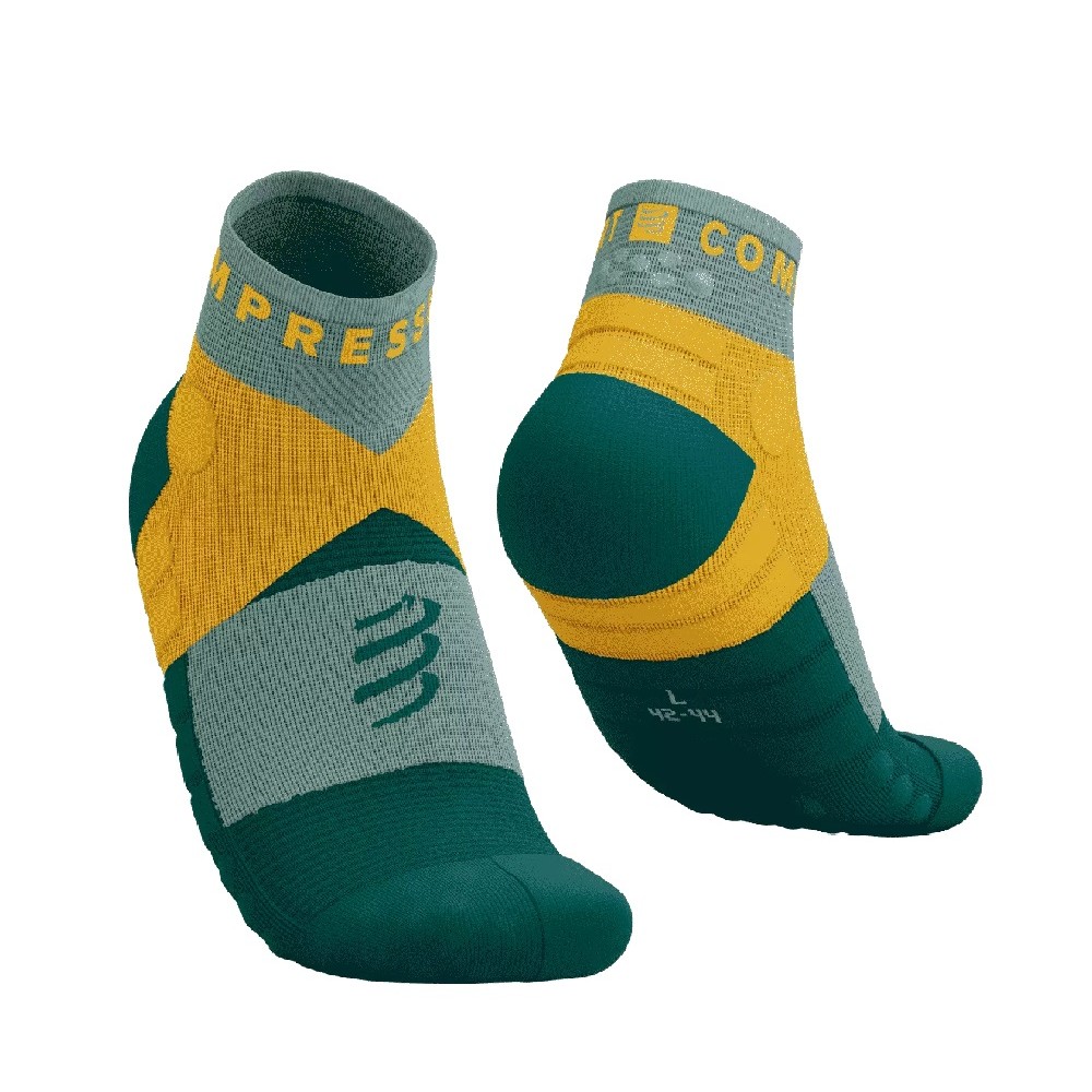 ULTRA TRAIL LO CUT SOCKS - SLATE GREY / SAFRON T1 / 35-38