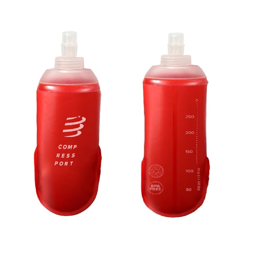 Compressport Ergo Flask 300ml - ΚΟΚΚΙΝΟ