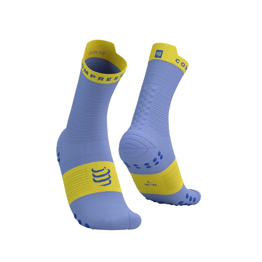 COMPRESSPORT PRO RACING SOCKS V4.0 RUN HIGH - JACARANDA T2 / 39-41
