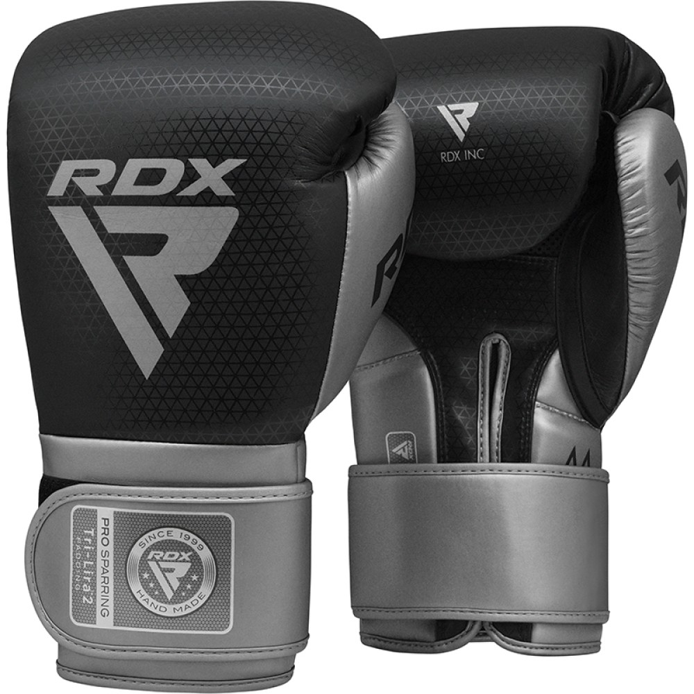BOXING GLOVES MARK PRO SPARRING TRI LIRA 2 SILVER 12OZ