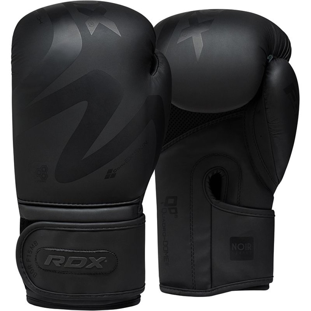 BOXING GLOVE F15 MATTE BLACK-10oz