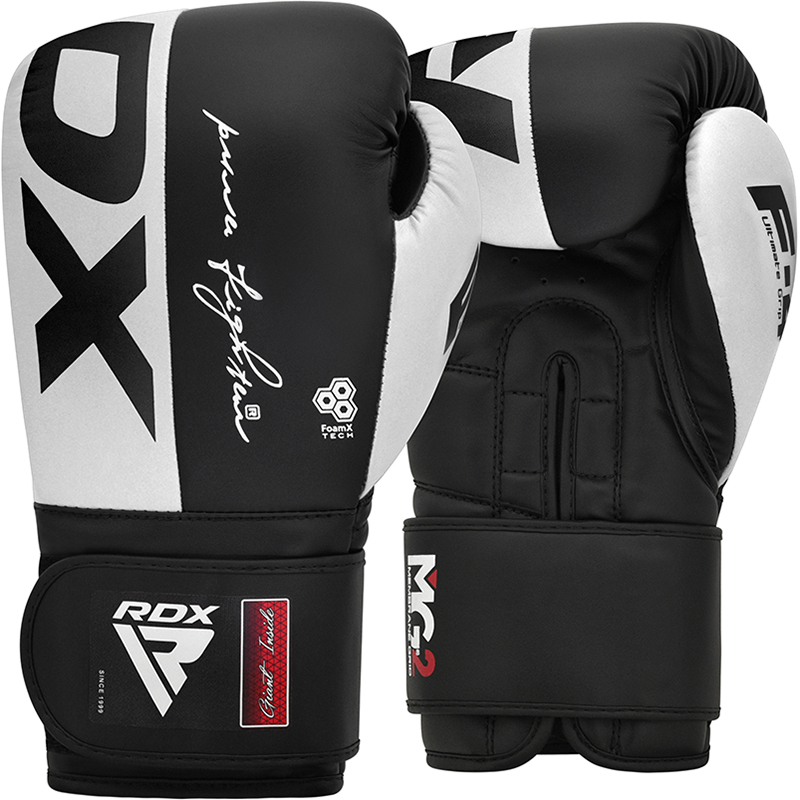 BOXING GLOVES REX F4 WHITE/BLACK-10oz