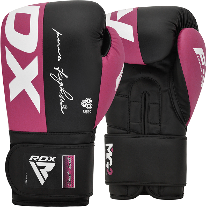 BOXING GLOVES REX F4 PINK/BLACK-10oz