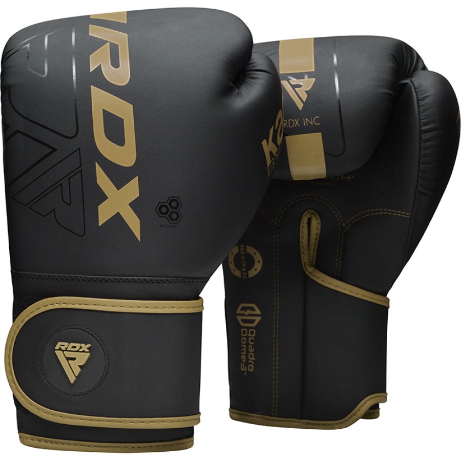 BOXING GLOVES F6 MATTE GOLDEN -8OZ
