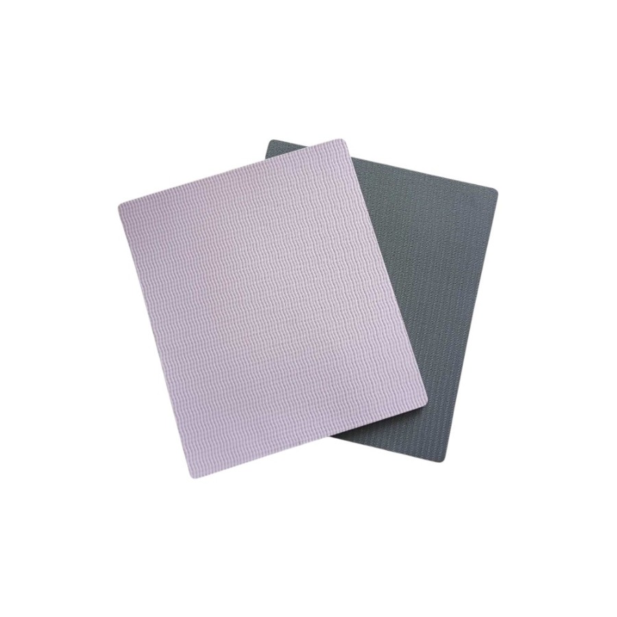 Anti slip Lila/Black Pad for Pilates 30x35x0.6 cm Pro-Fit