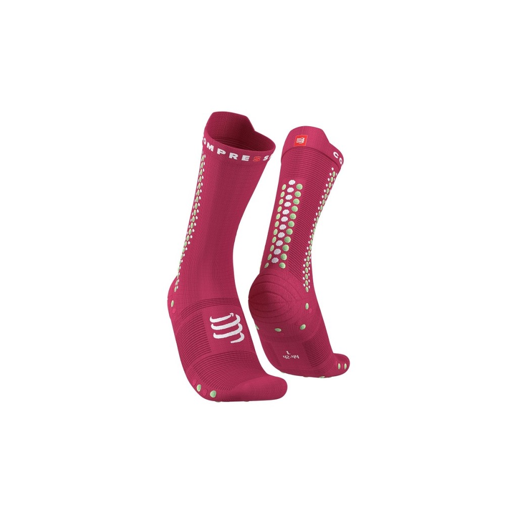PRO RACING SOCKS V4.0 BIKE JAZZY / PARADISE GREEN 35-38