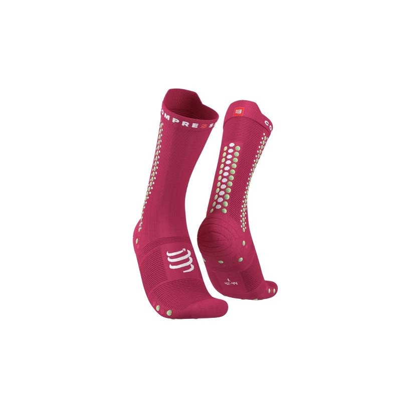 PRO RACING SOCKS V4.0 BIKE JAZZY / PARADISE GREEN 35-38