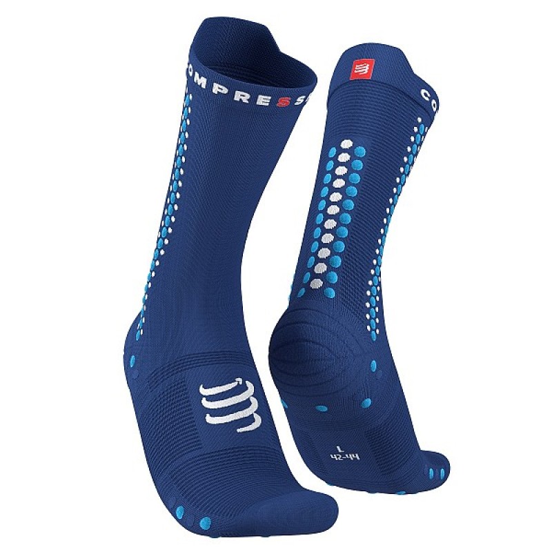 PRO RACING SOCKS V4.0 ΒΙΚΕ SODALITE FLUO BLUE 39-41