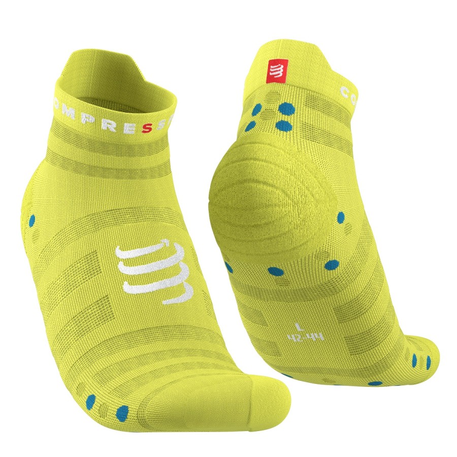 PRO RACING SOCKS V4.0 ULTRALIGHT LOW PRIMEROSE FJORD BLUE T3 / 42-44