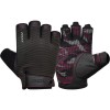 GYM TRAINING GLOVES T2 HALF PINK-S
