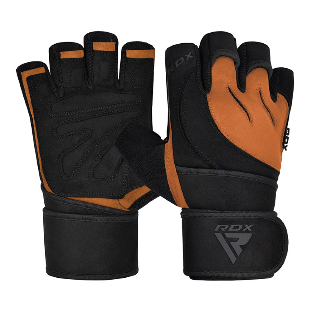 GYM GLOVE MICRO TAN/BLACK PLUS-L