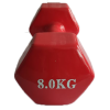 Vinyl Dumbbell 8kg Pro-Fit Ζευγάρι