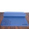 TWO-TONE T.P.E. YOGA MAT DARK BLUE