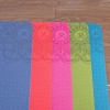 TWO-TONE T.P.E. YOGA MAT MARINE WATER