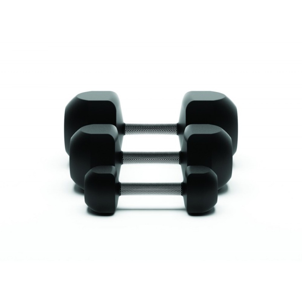 AMAYA RUBBER DUMBBELLS ΖΕΥΓΑΡΙ  4kg