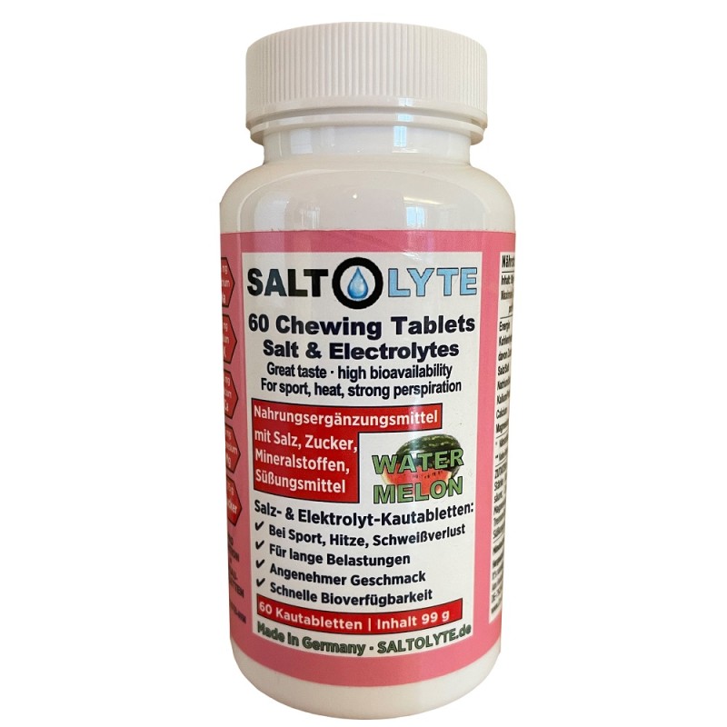 SALTOLYTE 60 ELECTROLYTE ΜΑΣΩΜΕΝΕΣ ΤΑΜΠΛΕΤΕΣ (ΚΑΡΠΟΥΖΙ)