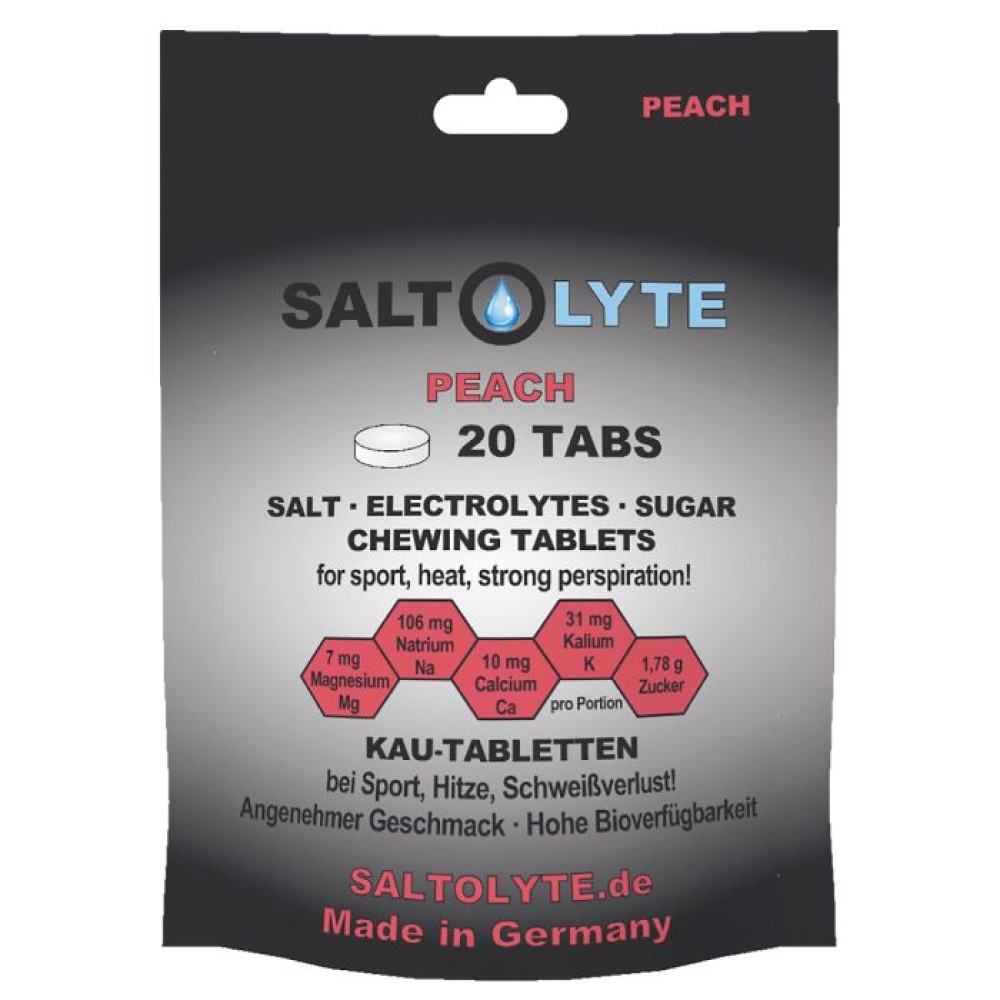 SALTOLYTE 20 TABS Salt & Electrolytes Chewing Tablets - ΡΟΔΑΚΙΝΟ