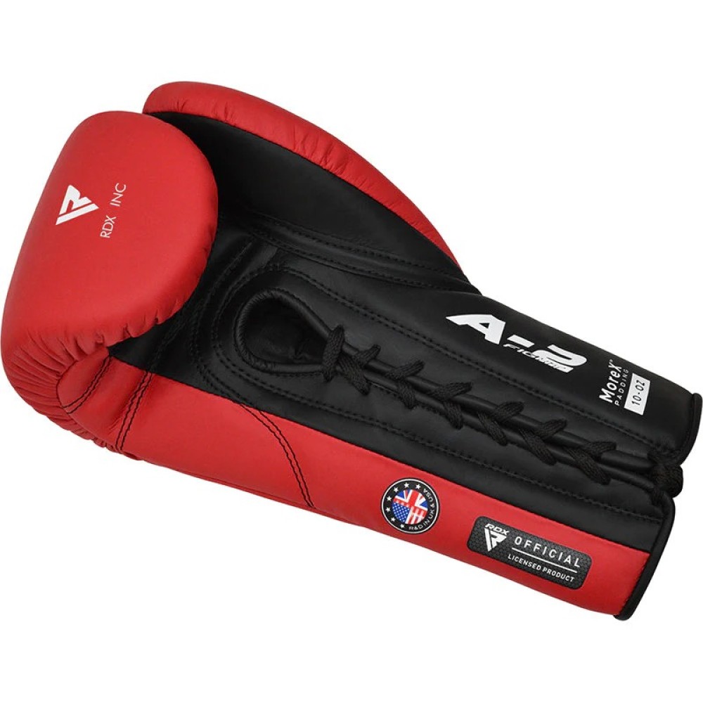 RDX APEX Competition/Fight Lace Up Boxing Gloves 10oz