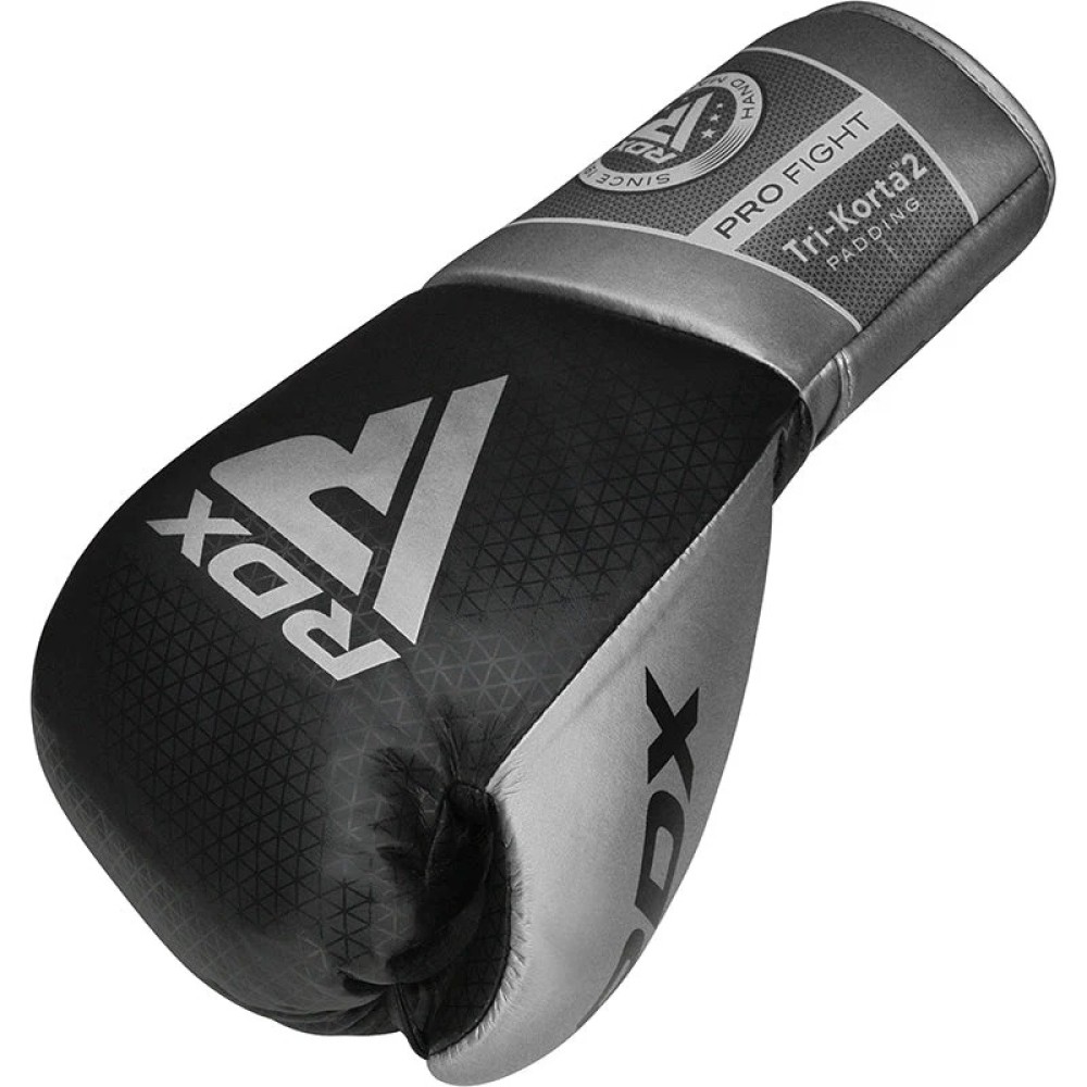 BOXING GLOVES MARK PRO FIGHT TRI KORTA 2 SILVER 10ΟΖ