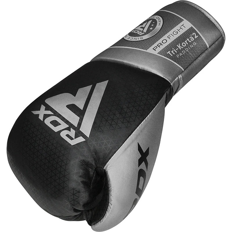 BOXING GLOVES MARK PRO FIGHT TRI KORTA 2 SILVER 10ΟΖ