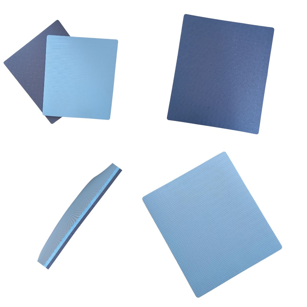 Anti slip Pad Blue for Pilates 30x35x0.6 cm Pro-Fit