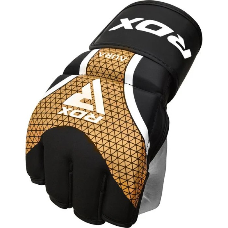 GRAPPLING GLOVES AURA PLUS T-17 BLACK GOLDEN -XL