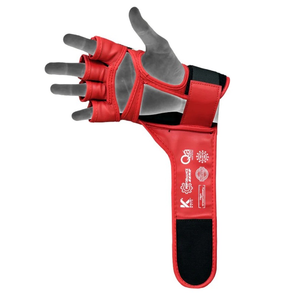 GRAPPLING GLOVES AURA PLUS T-17 RED/BLACK -XL