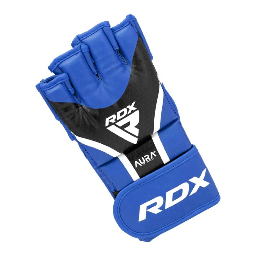 GRAPPLING GLOVES AURA PLUS T-17 BLUE/BLACK -L