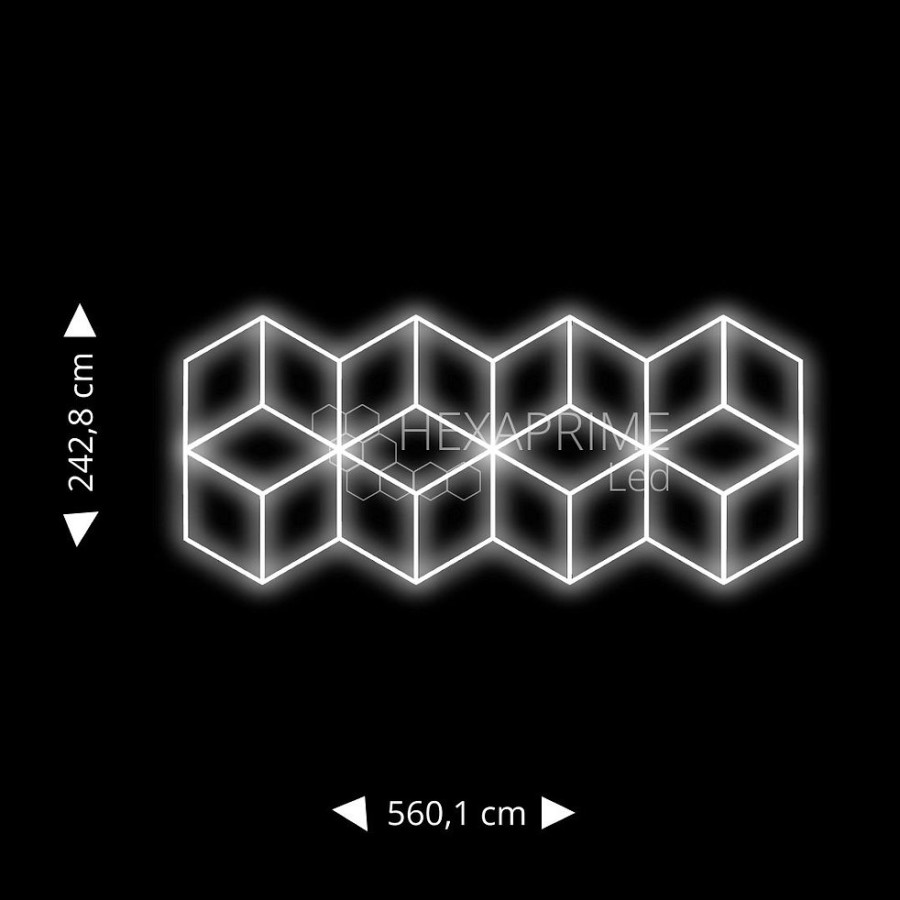 Φωτιστικό Hexaprime Led - Γεωμετρικό σχέδιο 6