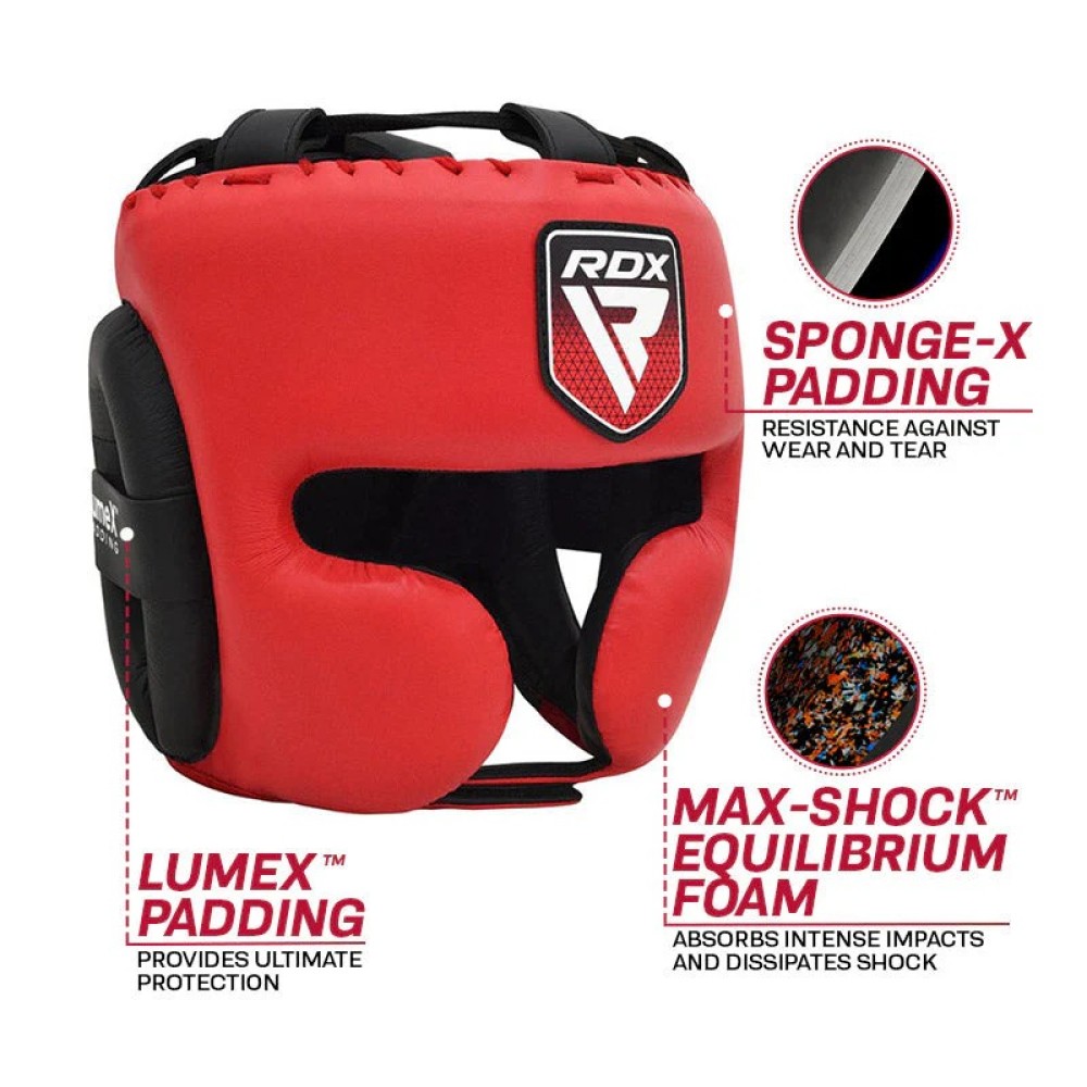 HEAD GUARD PRO TRAINING APEX A4 RED LARGE