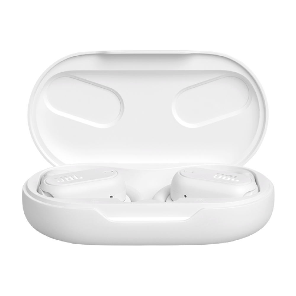 JBL Soundgear Sense, True Wireless Open-Ear Headphones, IP54, Touch, Neckband, (White)