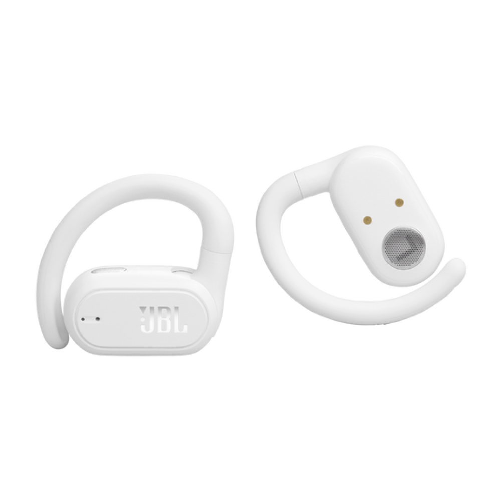 JBL Soundgear Sense, True Wireless Open-Ear Headphones, IP54, Touch, Neckband, (White)