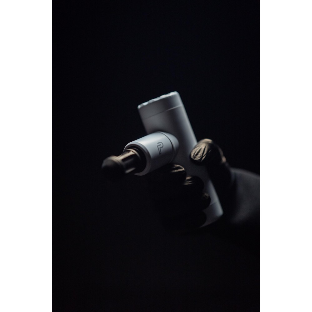 IGNITE MINI MASSAGE GUN WITH HEAT (WHITE)