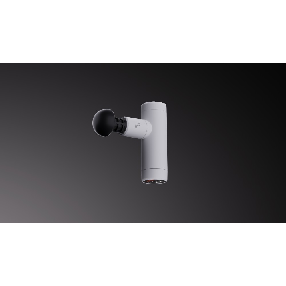 IGNITE MINI MASSAGE GUN WITH HEAT (WHITE)