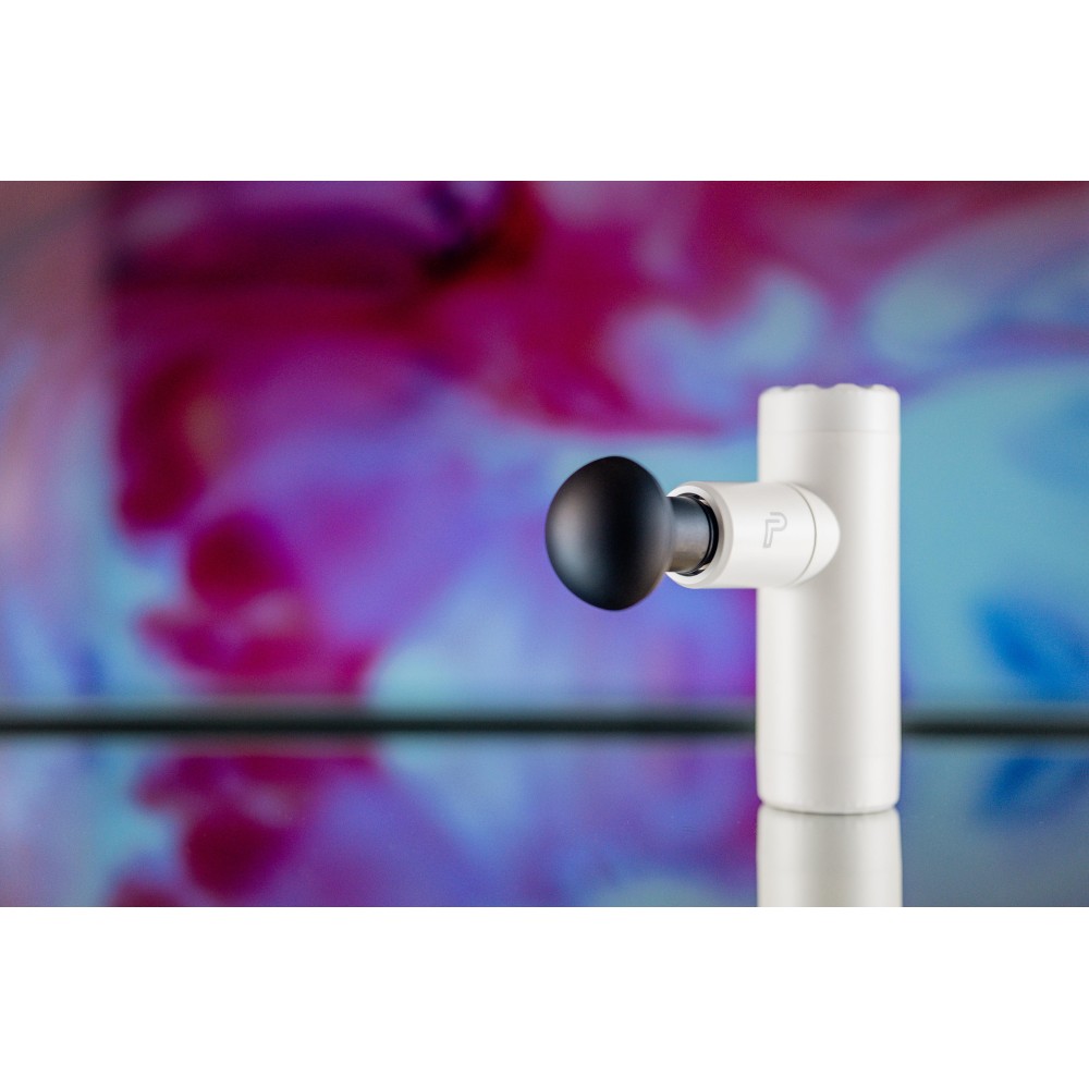 IGNITE MINI MASSAGE GUN WITH HEAT (WHITE)