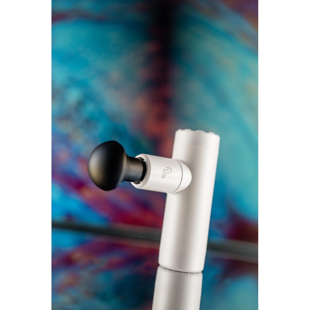 IGNITE MINI MASSAGE GUN WITH HEAT (WHITE)