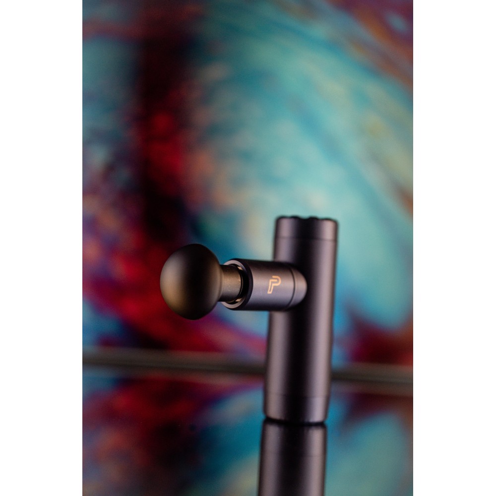 IGNITE MINI MASSAGE GUN WITH HEAT (BLUE)