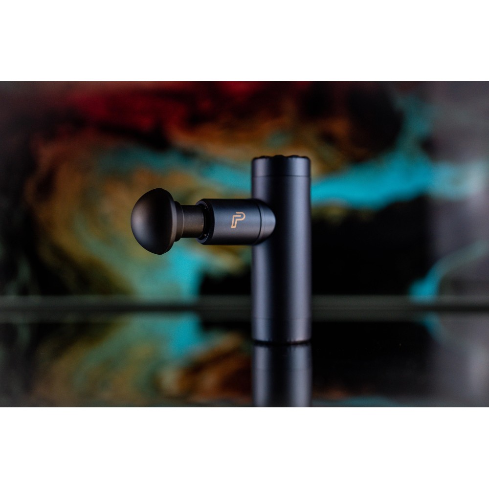 IGNITE MINI MASSAGE GUN WITH HEAT (BLUE)