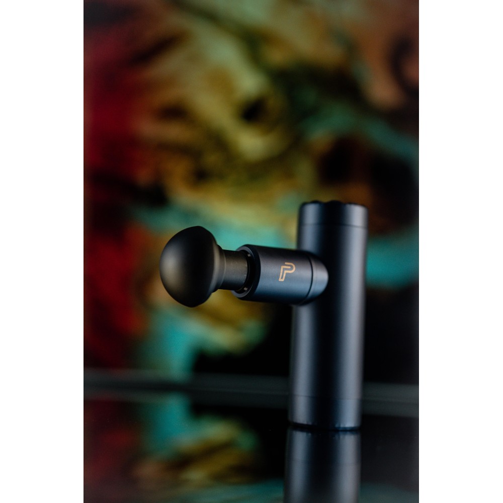 IGNITE MINI MASSAGE GUN WITH HEAT (BLUE)