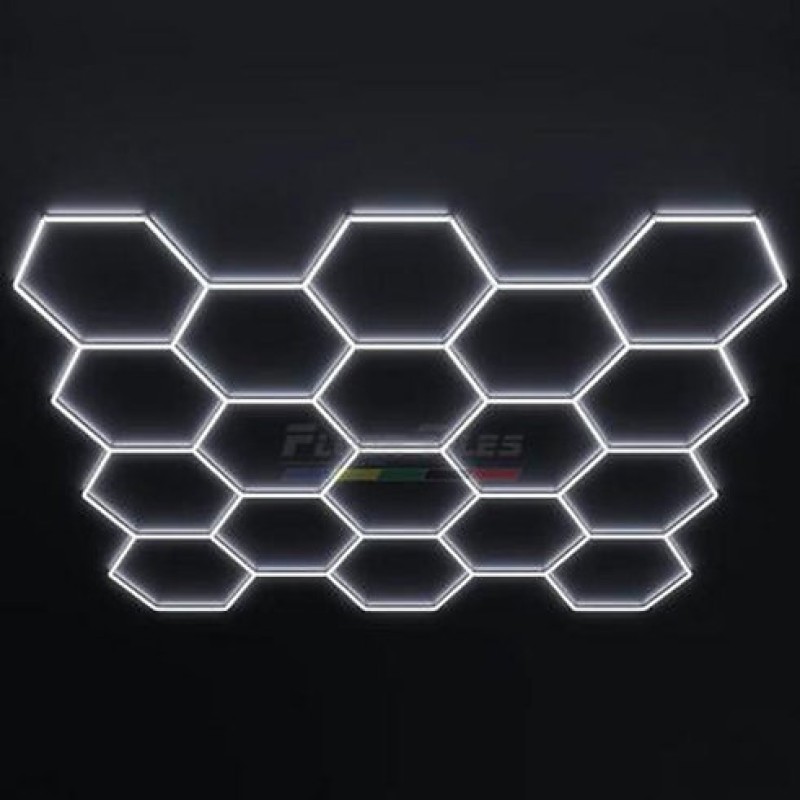 Φωτιστικό Hexaprime LED 18 Κυψελώv