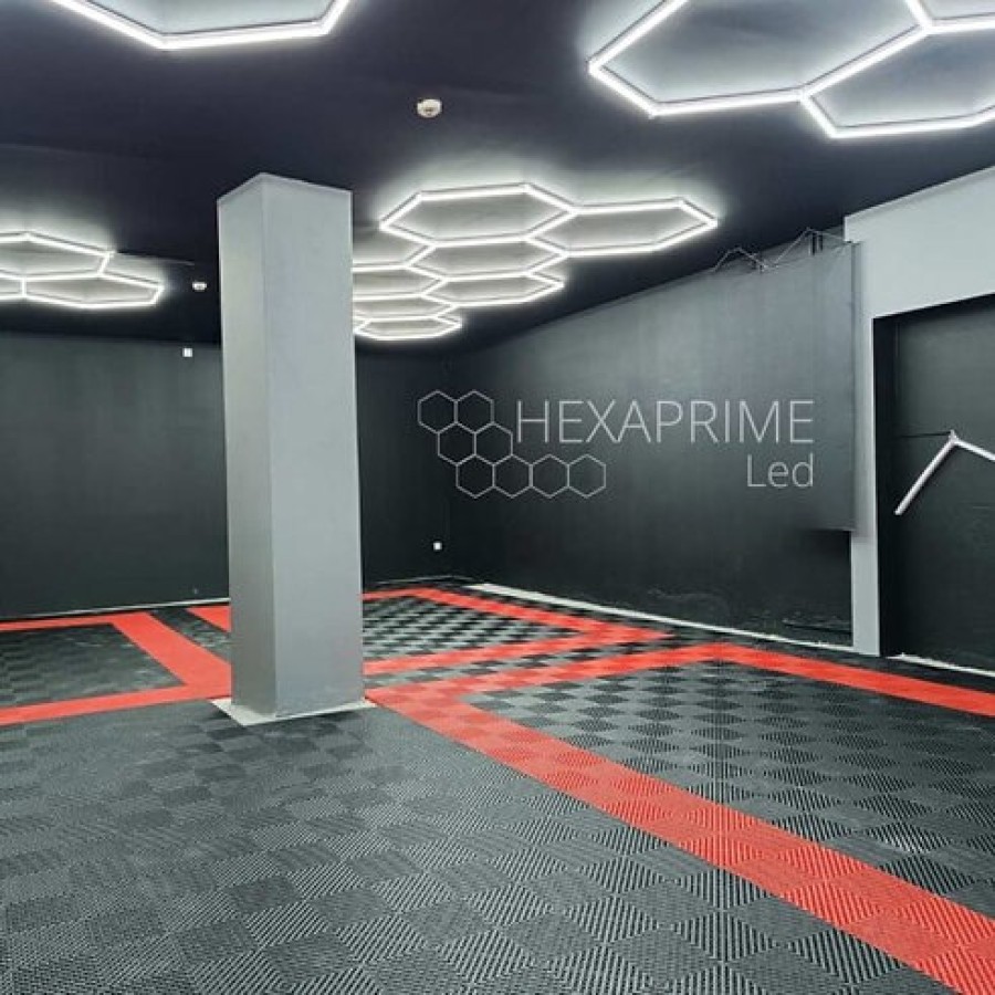 Φωτιστικό Hexaprime LED με 3 Κυψέλες Εξάγωνες σε σειρά
