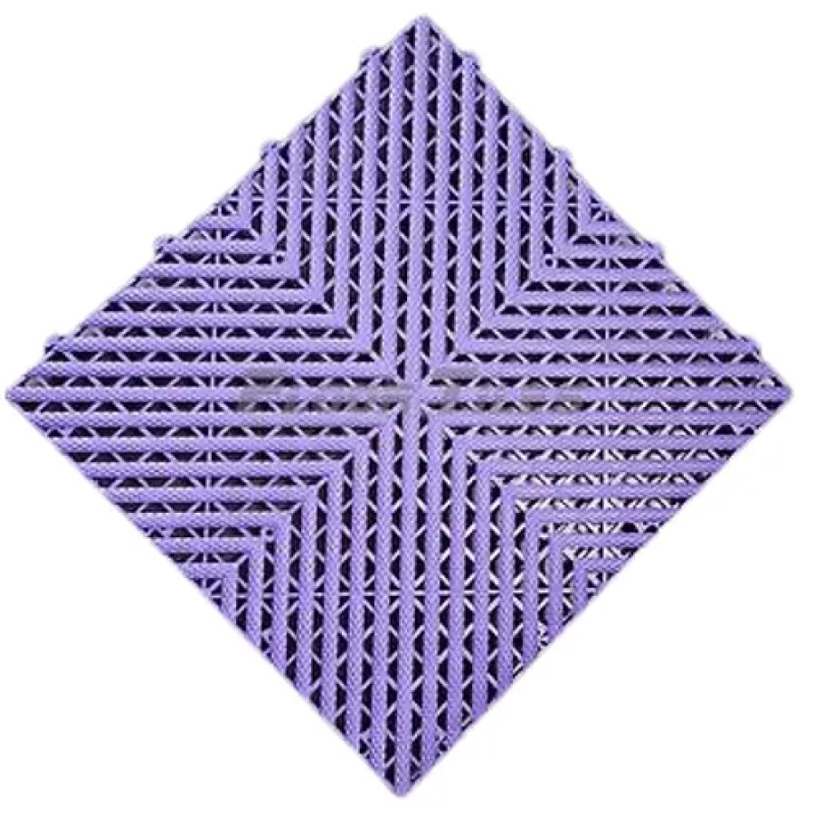 Επαγγελματικό Πλαστικό PVC πλακάκι Μωβ Floortiles IFS