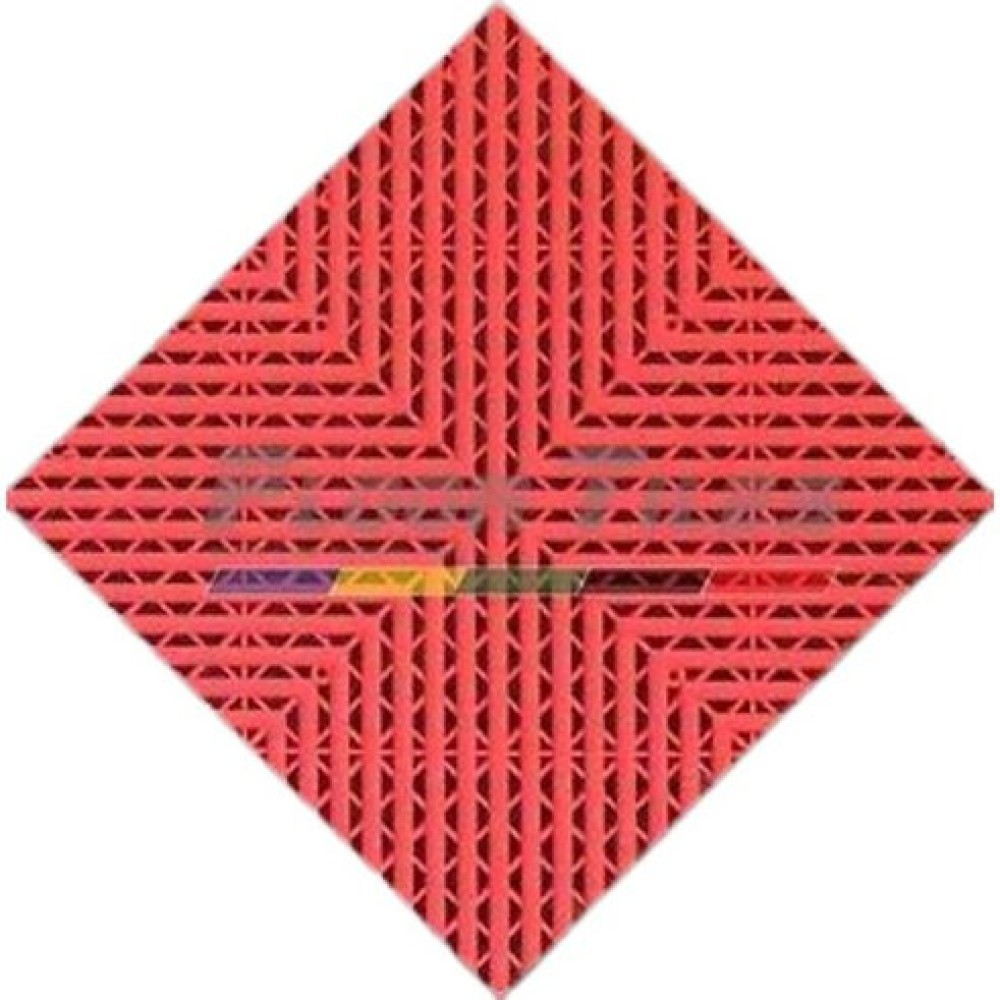 Επαγγελματικό Πλαστικό PVC πλακάκι κόκκινο Floortiles IFS