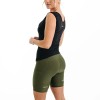 SWEAT WOMEN'S SHORTS W1 ARMY GREEN-M