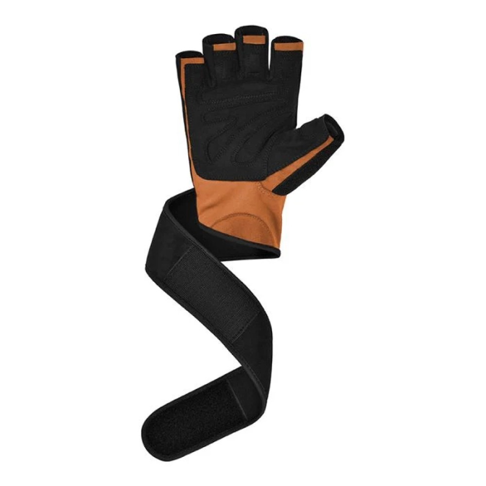 GYM GLOVE MICRO TAN/BLACK PLUS-L