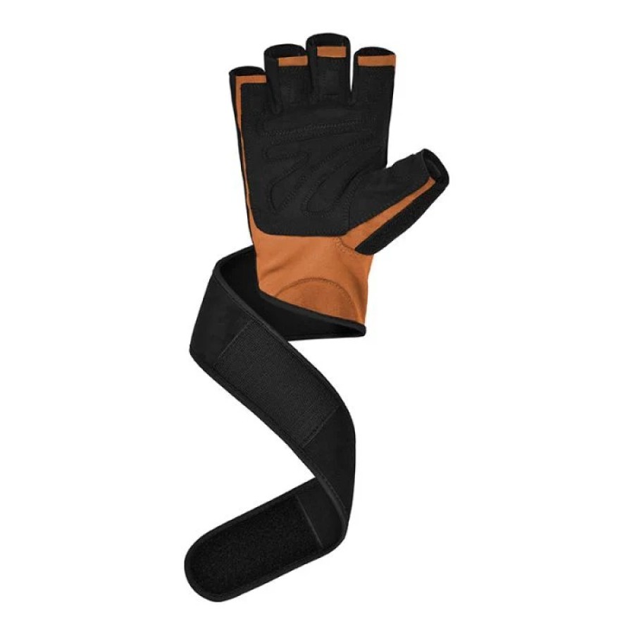 GYM GLOVE MICRO TAN/BLACK PLUS-L